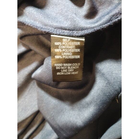 Lulus Size Small Crochet Halter Navy Blue Lace Maxi Dress Wedding Prom Formal - Picture 7 of 13